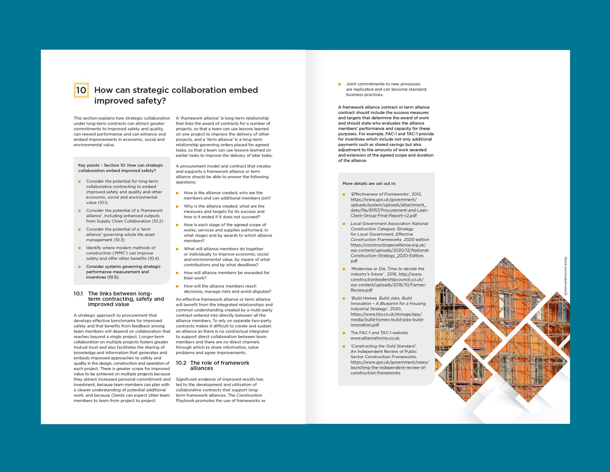 Report Page Spread Example