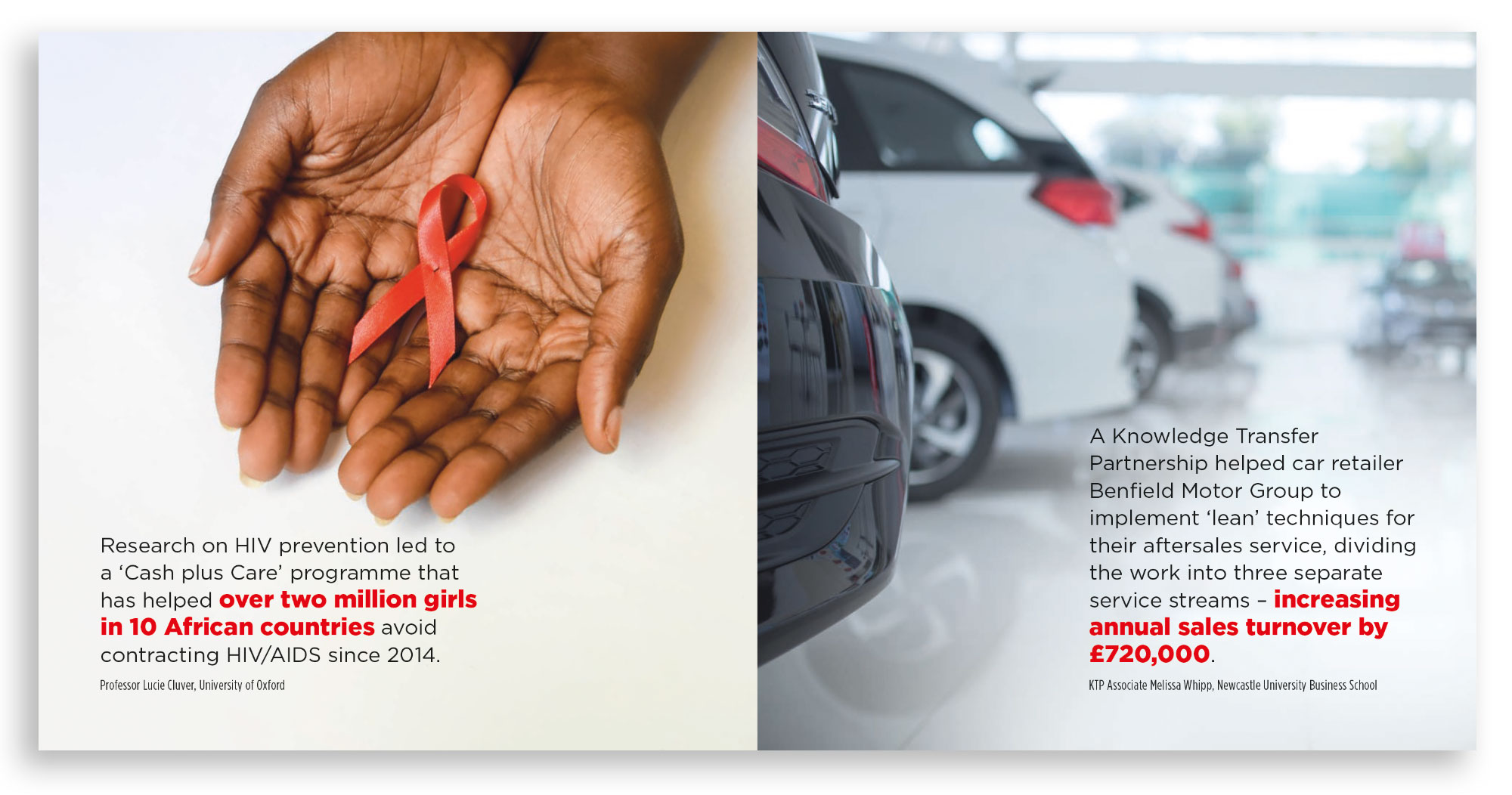 ESRC - Better Lives - Research Highlights - Inside Spread